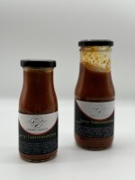Curry Tomatenketchup &ndash; Fruchtig & w&uuml;rzig mit aromatischen Gew&uuml;rzen &ndash; Premium Ketchup f&uuml;r Grillen, Pommes & Currywurst 150g