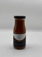 Curry Tomatenketchup &ndash; Fruchtig & w&uuml;rzig mit aromatischen Gew&uuml;rzen &ndash; Premium Ketchup f&uuml;r Grillen, Pommes & Currywurst 150g