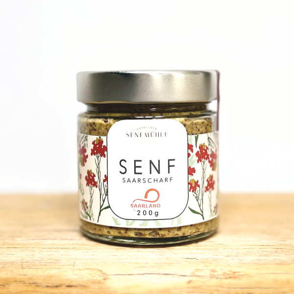 Bio Senf Saarscharff