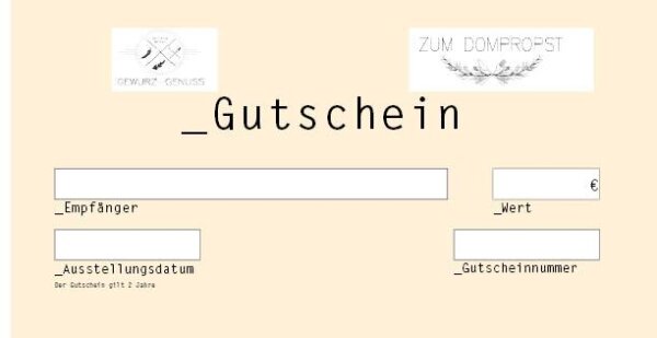 Geschenk-Gutschein Postalisch